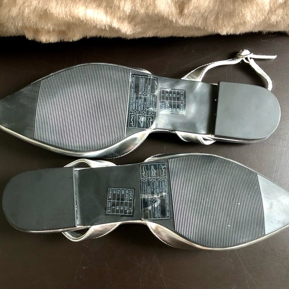 Metallic Silver Shoes from Forever 21 - Picture 7 of 10